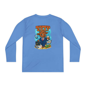 Tomas The Business G.O.A.T - Youth Long Sleeve Competitor Tee