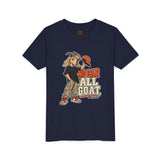 Youth T-Shirt — "No Cap All Goat" Youth Short Sleeve T-Shirt