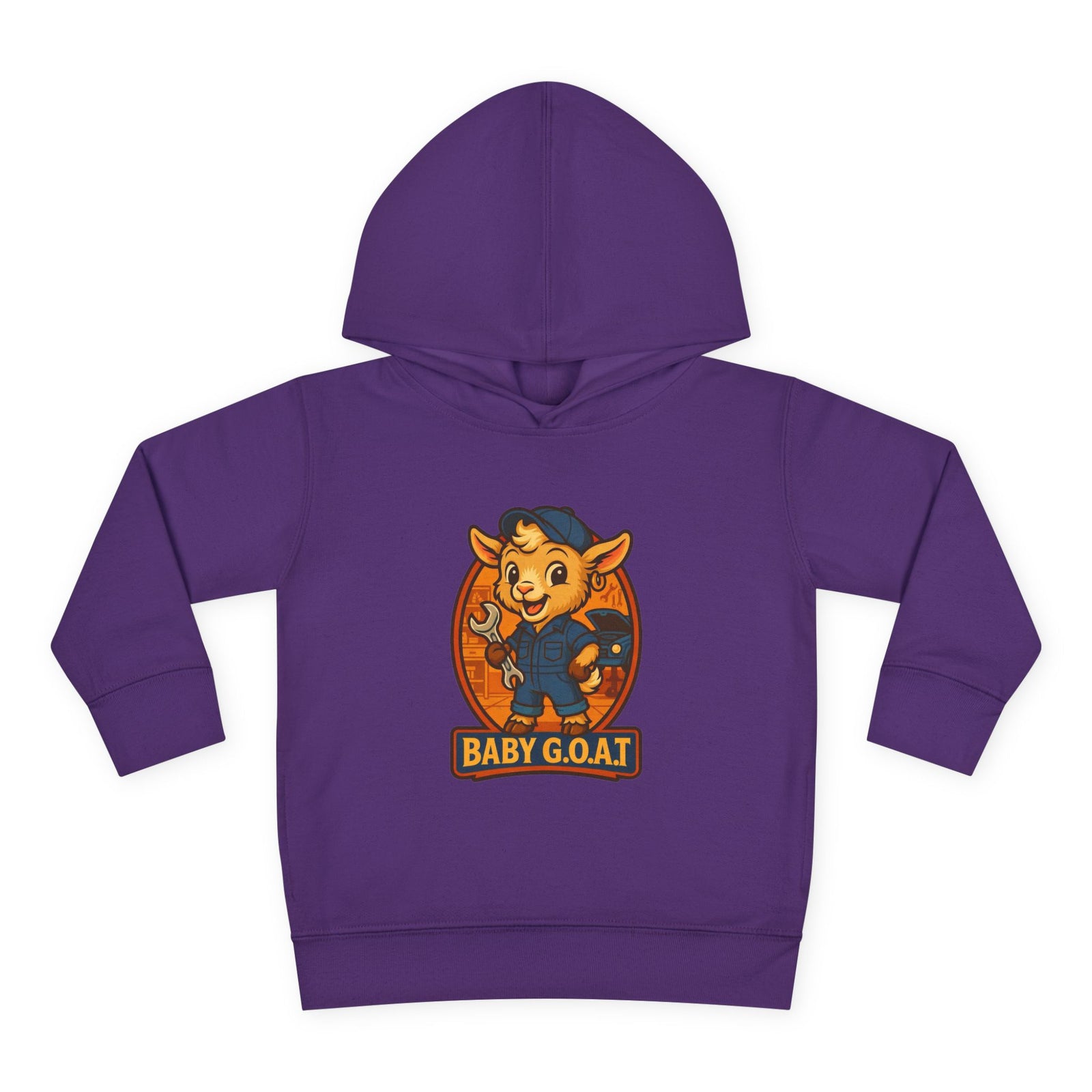 Ty The Auto Mechanic - Toddler Pullover Fleece Hoodie