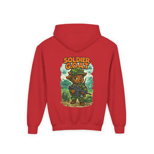AJ The Soldier G.O.A.T - Youth Heavy Blend Hooded Sweatshirt