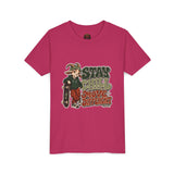 Youth T-Shirt - 'Stay Chill, Move Different' Skate G.O.A.T Youth Short Sleeve T-Shirt