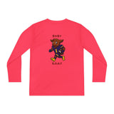 Devon The Touchdown Star In Action - Youth Long Sleeve Competitor Tee