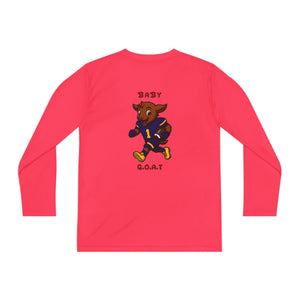 Devon The Touchdown Star In Action - Youth Long Sleeve Competitor Tee