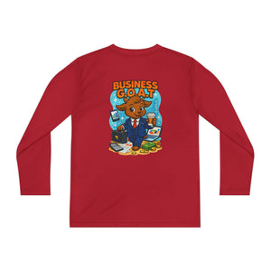 Tomas The Business G.O.A.T - Youth Long Sleeve Competitor Tee