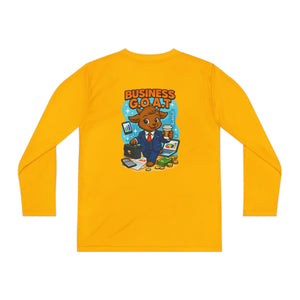 Tomas The Business G.O.A.T - Youth Long Sleeve Competitor Tee