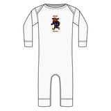 Devon The Touchdown Star In Action - Infant Long Legged Baby Rib Bodysuit