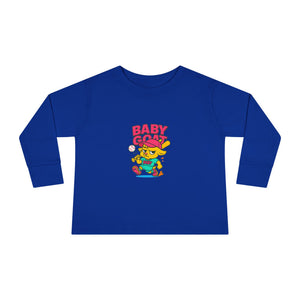 Erin The Slugger - Toddler Long Sleeve Tee