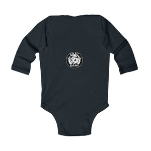 Baby G.O.A.T Classic Edition - Infant Long Sleeve Bodysuit