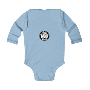 Baby G.O.A.T Classic Edition - Infant Long Sleeve Bodysuit