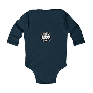 Baby G.O.A.T Classic Edition - Infant Long Sleeve Bodysuit