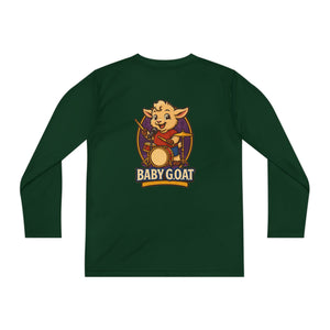 Will The Drummer - Youth Long Sleeve Competitor Tee