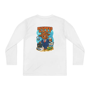Tomas The Business G.O.A.T - Youth Long Sleeve Competitor Tee
