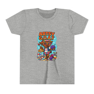 Amber The Artsy G.O.A.T - Youth Short Sleeve Tee