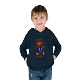 Devon The Touchdown Star In Action - Toddler Pullover Fleece Hoodie