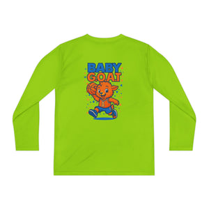 Jordan The G.O.A.T - Youth Long Sleeve Competitor Tee