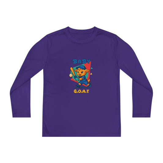 Ron The Slugger - Youth Long Sleeve Competitor Tee