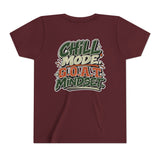 Youth T-Shirt - 'Stay Chill, Move Different' Skate G.O.A.T Youth Short Sleeve T-Shirt