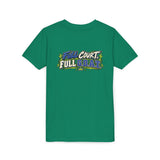 G.O.A.T. Energy Youth Basketball Tee — "Full Court, Full G.O.A.T."