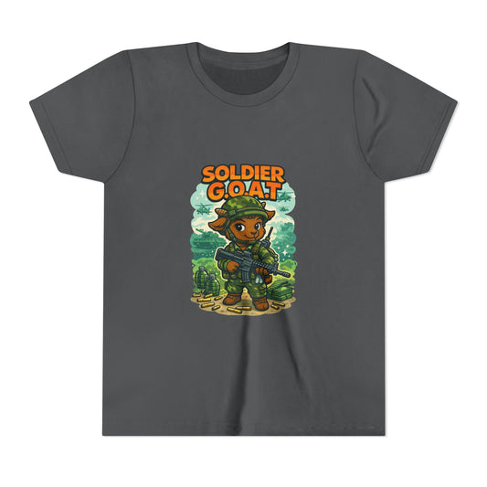 AJ The Soldier G.O.A.T - Youth Short Sleeve Tee