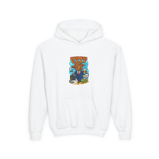 Tomas The Business G.O.A.T - Youth Heavy Blend Hooded Sweatshirt