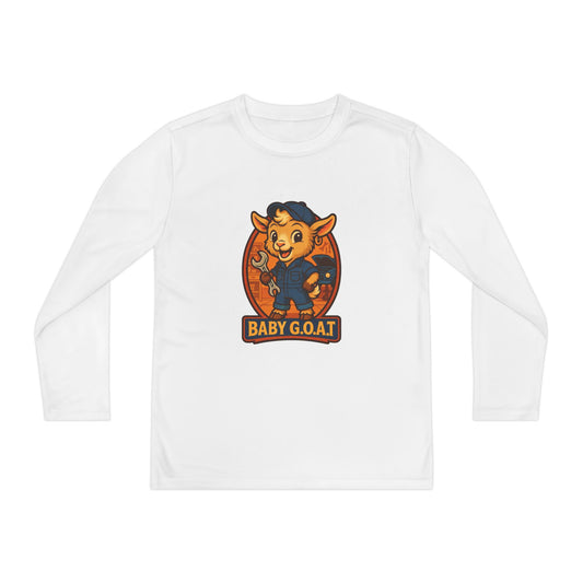 Ty The Auto Mechanic - Youth Long Sleeve Competitor Tee