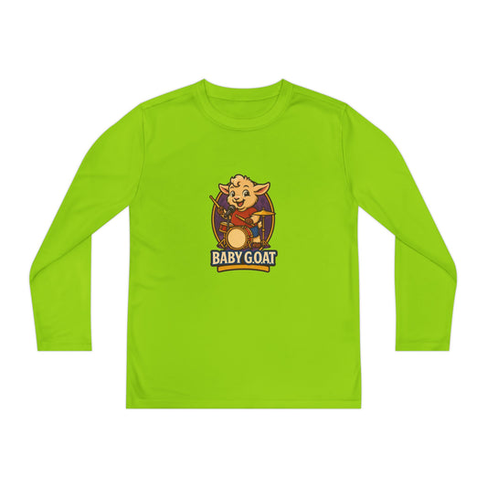 Will The Drummer - Youth Long Sleeve Competitor Tee