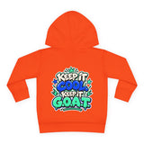 Toddler Hoodie — "Too Cool for Timeout" Graphic Pullover
