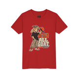 Youth T-Shirt — "No Cap All Goat" Youth Short Sleeve T-Shirt