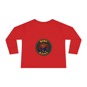 Devon The Touchdown Star - Toddler Long Sleeve Tee