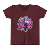 Main Character Energy Youth T-Shirt — "Main Role. Zero Doubt." Youth Short Sleeve T-Shirt