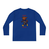 Devon The Touchdown Star In Action - Youth Long Sleeve Competitor Tee