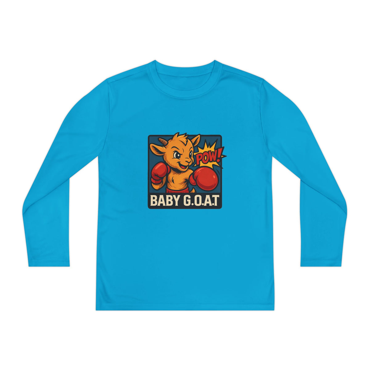 Benny The Boxer - Youth Long Sleeve Competitor Tee