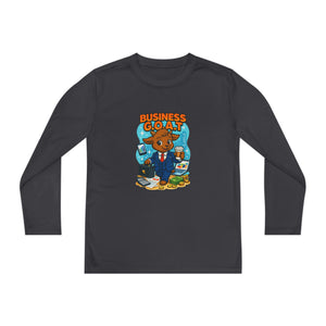 Tomas The Business G.O.A.T - Youth Long Sleeve Competitor Tee