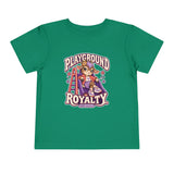 Playground Royalty Toddler Tee — "Crown On, Game On" Girls Graphic Shirt