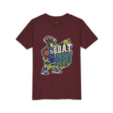 G.O.A.T. Energy Youth Basketball Tee — "Full Court, Full G.O.A.T."