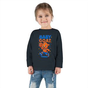 Jordan The G.O.A.T - Toddler Long Sleeve Tee