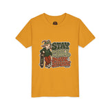 Youth T-Shirt - 'Stay Chill, Move Different' Skate G.O.A.T Youth Short Sleeve T-Shirt