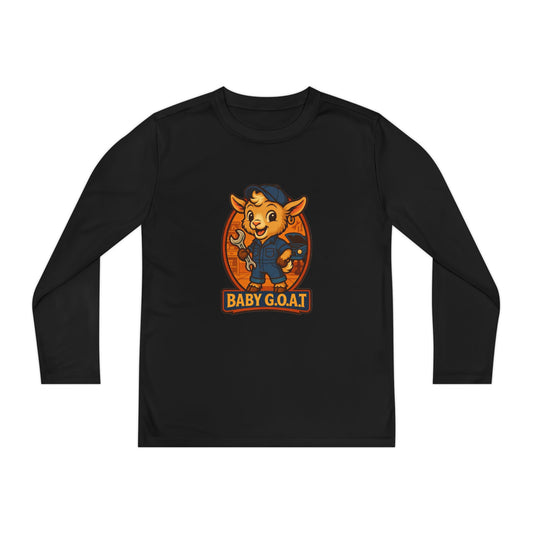 Ty The Auto Mechanic - Youth Long Sleeve Competitor Tee