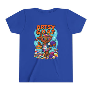 Amber The Artsy G.O.A.T - Youth Short Sleeve Tee