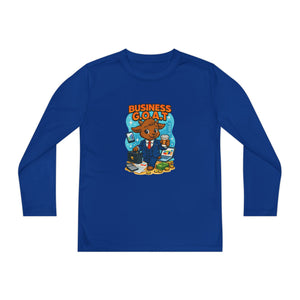 Tomas The Business G.O.A.T - Youth Long Sleeve Competitor Tee