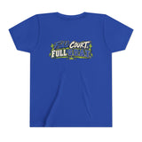 G.O.A.T. Energy Youth Basketball Tee — "Full Court, Full G.O.A.T."