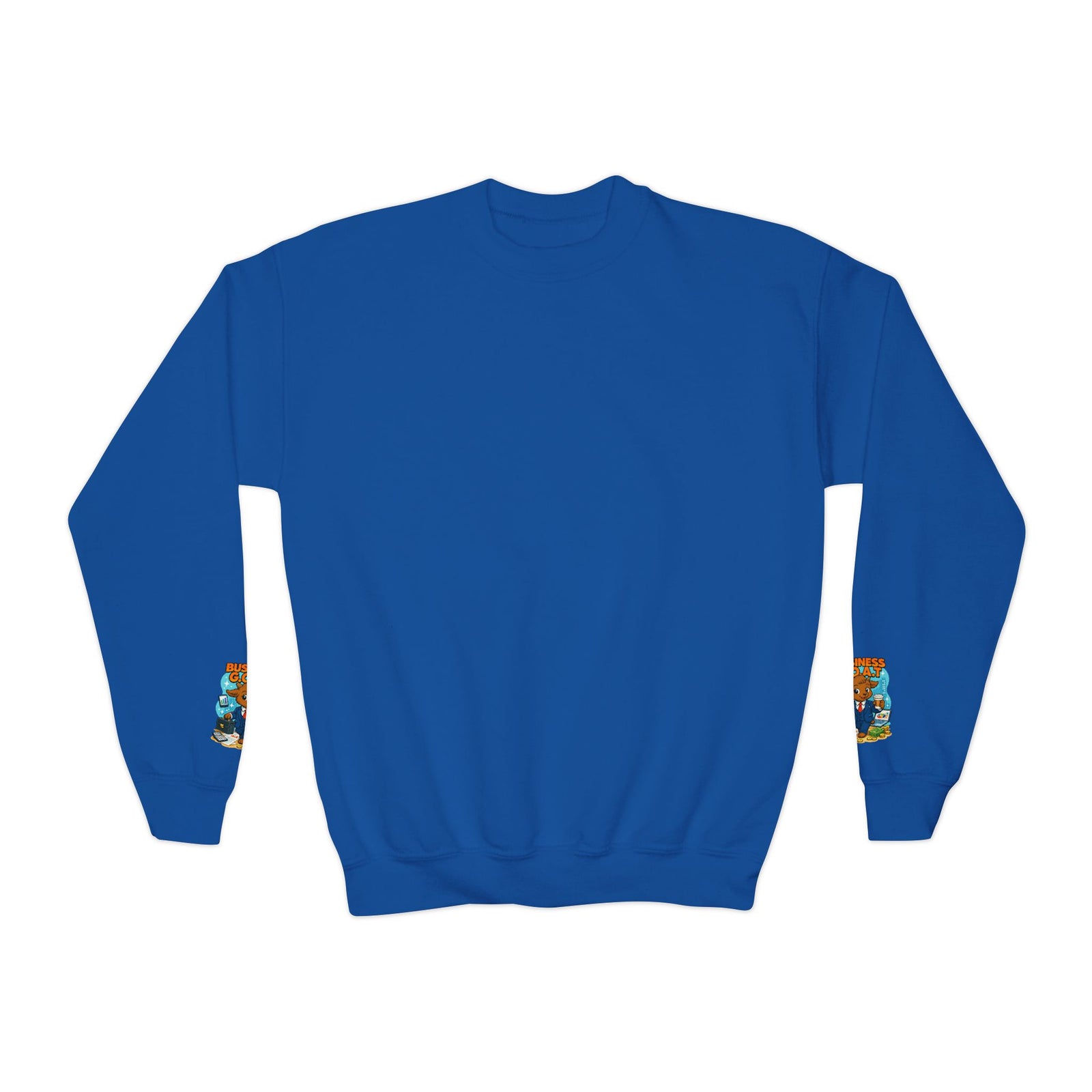 Tomas The Business G.O.A.T - Youth Crewneck Sweatshirt
