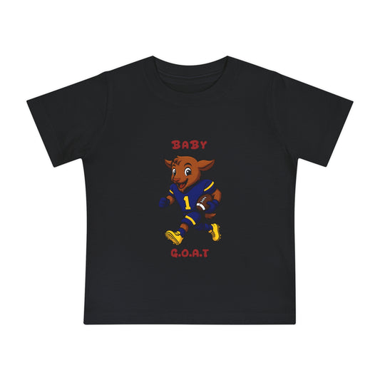 Devon The Touchdown Star In Action - Baby Short Sleeve T-Shirt