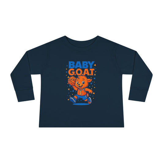 Jordan The G.O.A.T - Toddler Long Sleeve Tee
