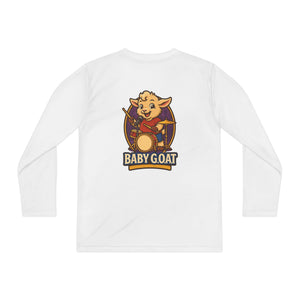 Will The Drummer - Youth Long Sleeve Competitor Tee
