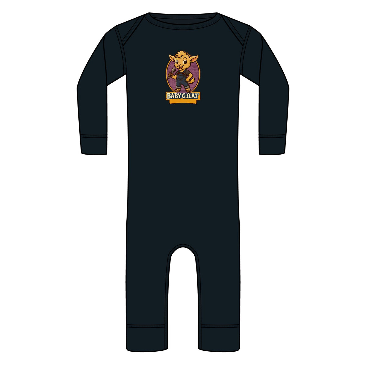 Rafeal The Builder - Infant Long Legged Baby Rib Bodysuit