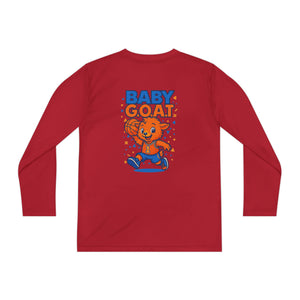 Jordan The G.O.A.T - Youth Long Sleeve Competitor Tee