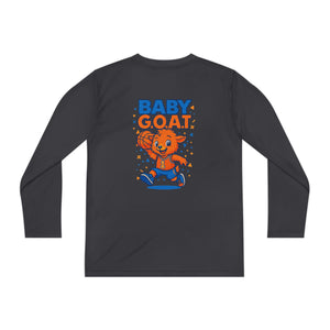 Jordan The G.O.A.T - Youth Long Sleeve Competitor Tee