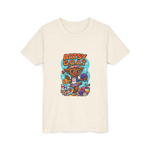 Amber The Artsy G.O.A.T - Youth Short Sleeve Tee