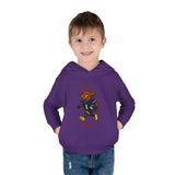 Devon The Touchdown Star In Action - Toddler Pullover Fleece Hoodie